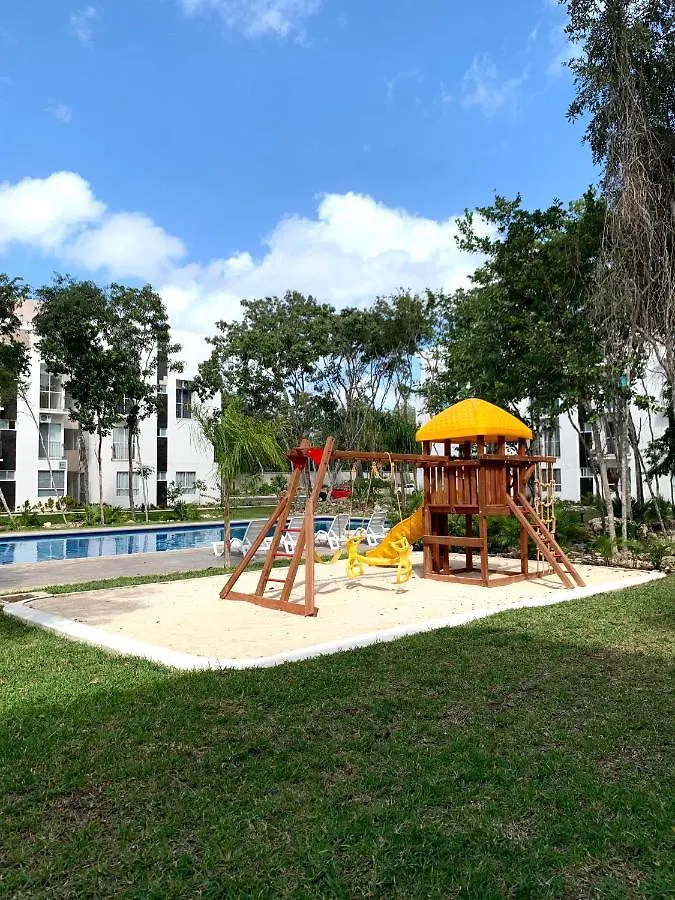 Apartment Departamento 2 Habitaciones Vista A La Alberca Creta By Eita Cancun